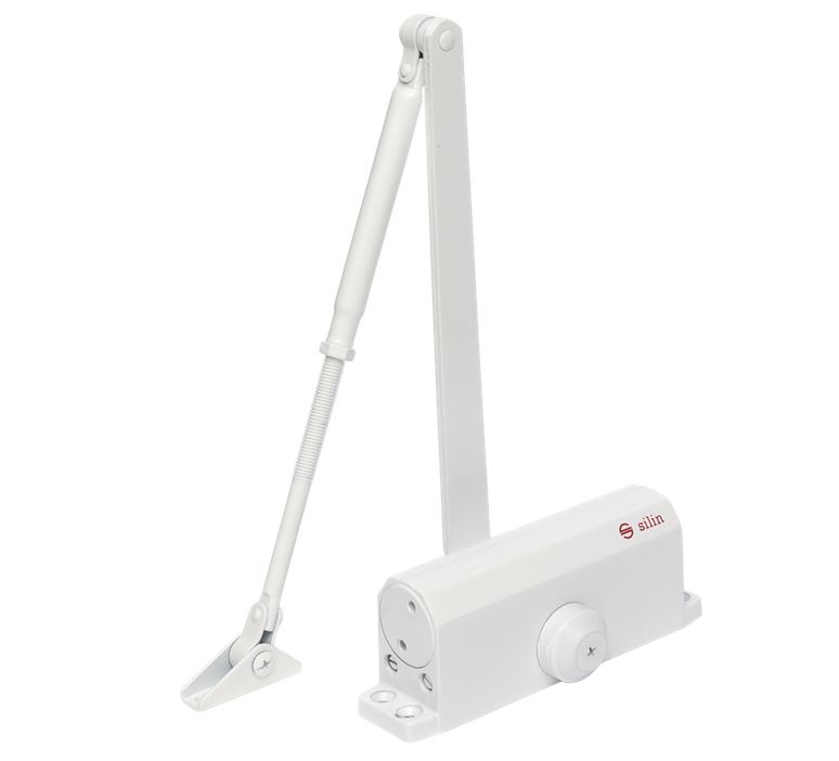 Karos ajtócsukó, termostabil, 40-65kg-os, fehér, SA-6033AW-wh